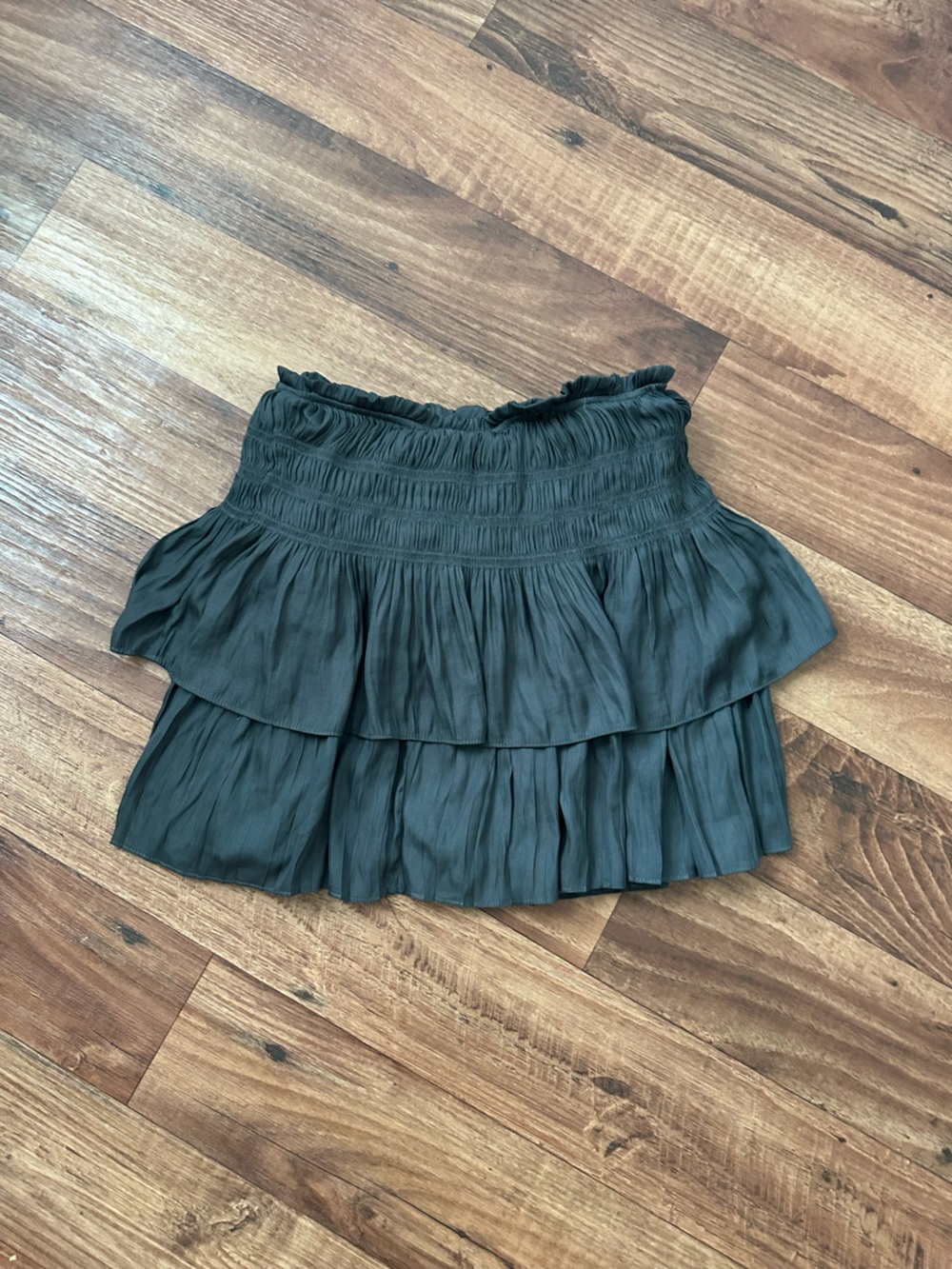Tiered Mini Skirt
